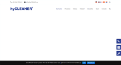Desktop Screenshot of hycleaner.eu