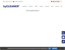 Tablet Screenshot of hycleaner.eu